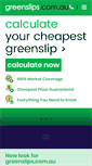 Mobile Screenshot of greenslips.com.au